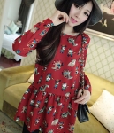 Blouse BL2592 Red Wine